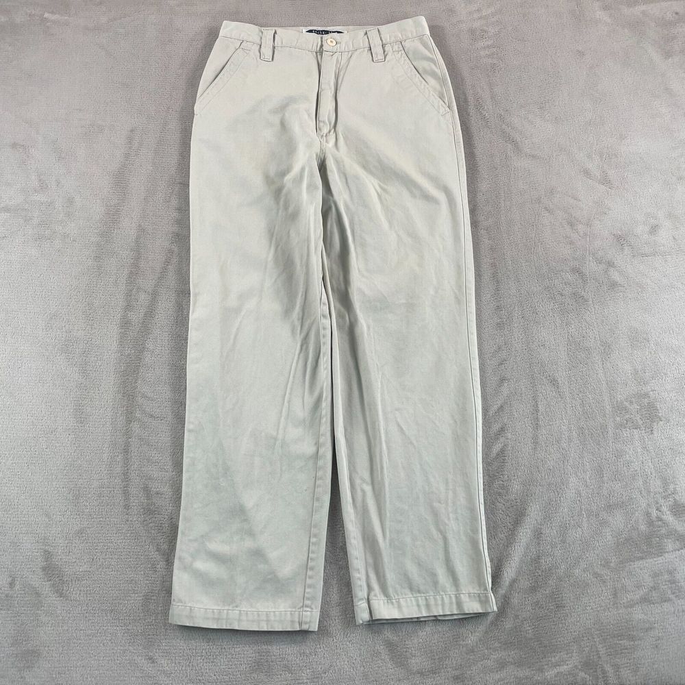 Vintage Anchor‎ Blue Baggy Pants Men 30x29 Khaki Straight Leg Y2K Skate Grunge